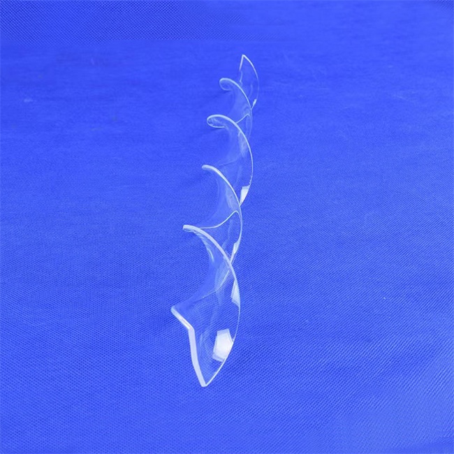 Elemento riscaldante con tubo a spirale in quarzo resistente alla corrosione