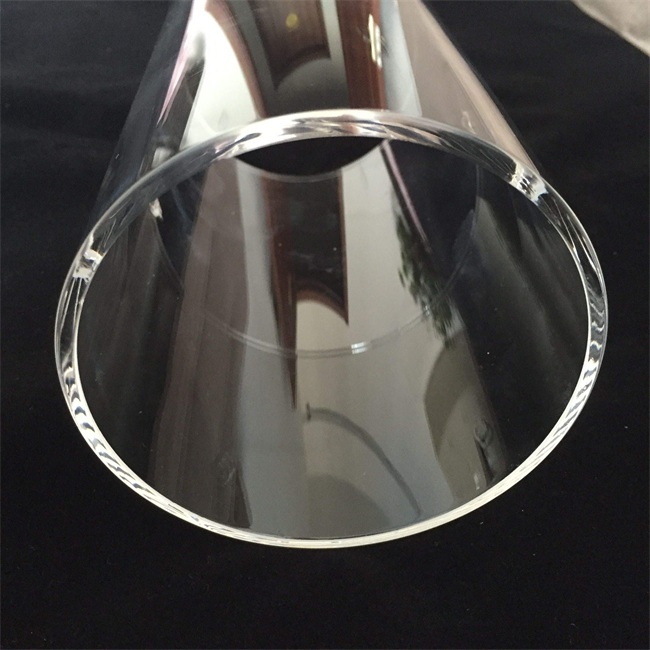 f&aacute;brica de tubos de quartzo de 600 mm de di&acirc;metro