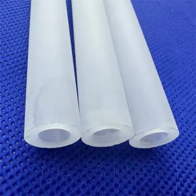 Tubo de cuarzo blanco lechoso para calentar hornos de difusi&oacute;n con un di&aacute;metro exterior de 10-600 mm