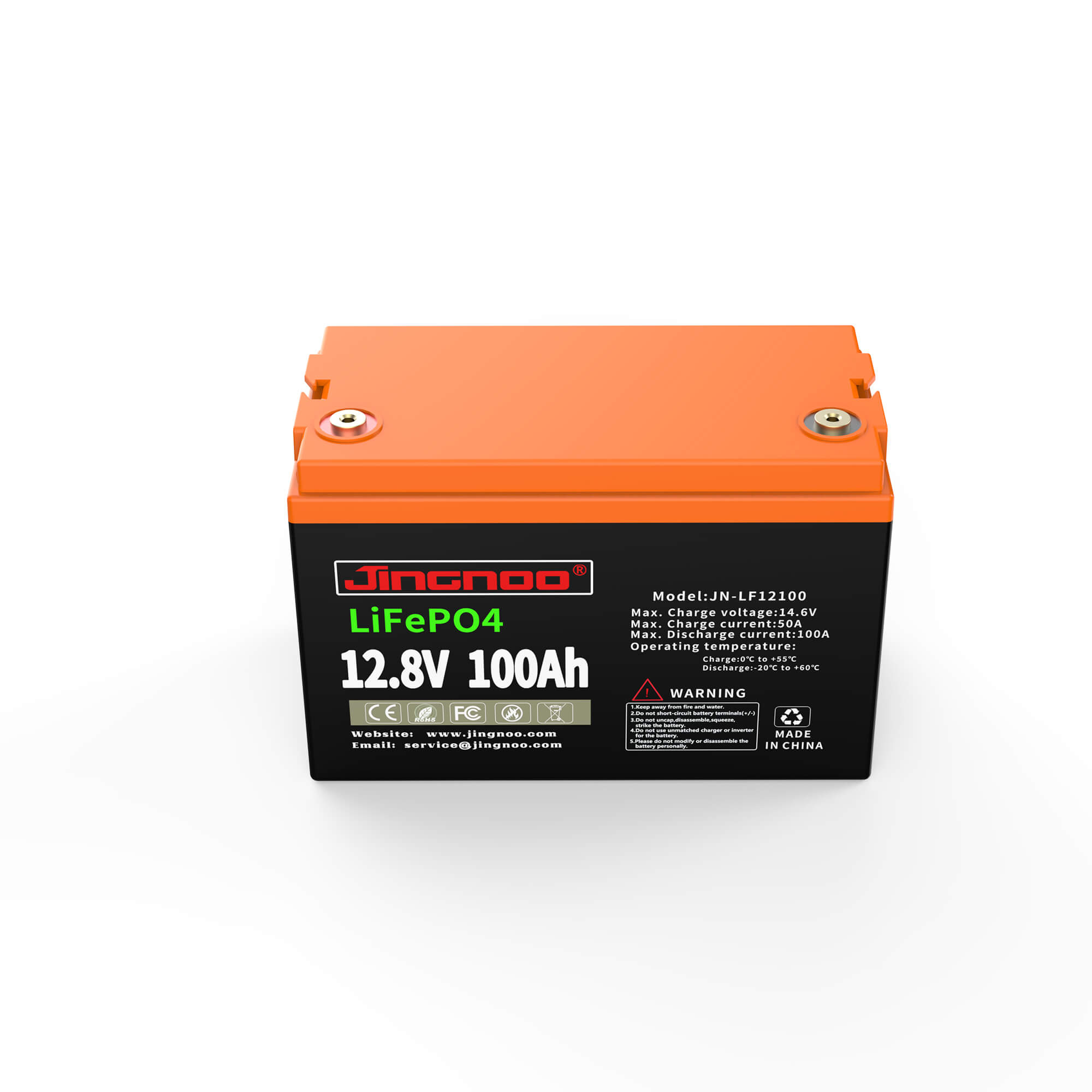 12V 100A LiFePO4 BMS Batterie Packs Deep Cycle LFP Lithium Solar RV Marine Storage Li-ion Battery