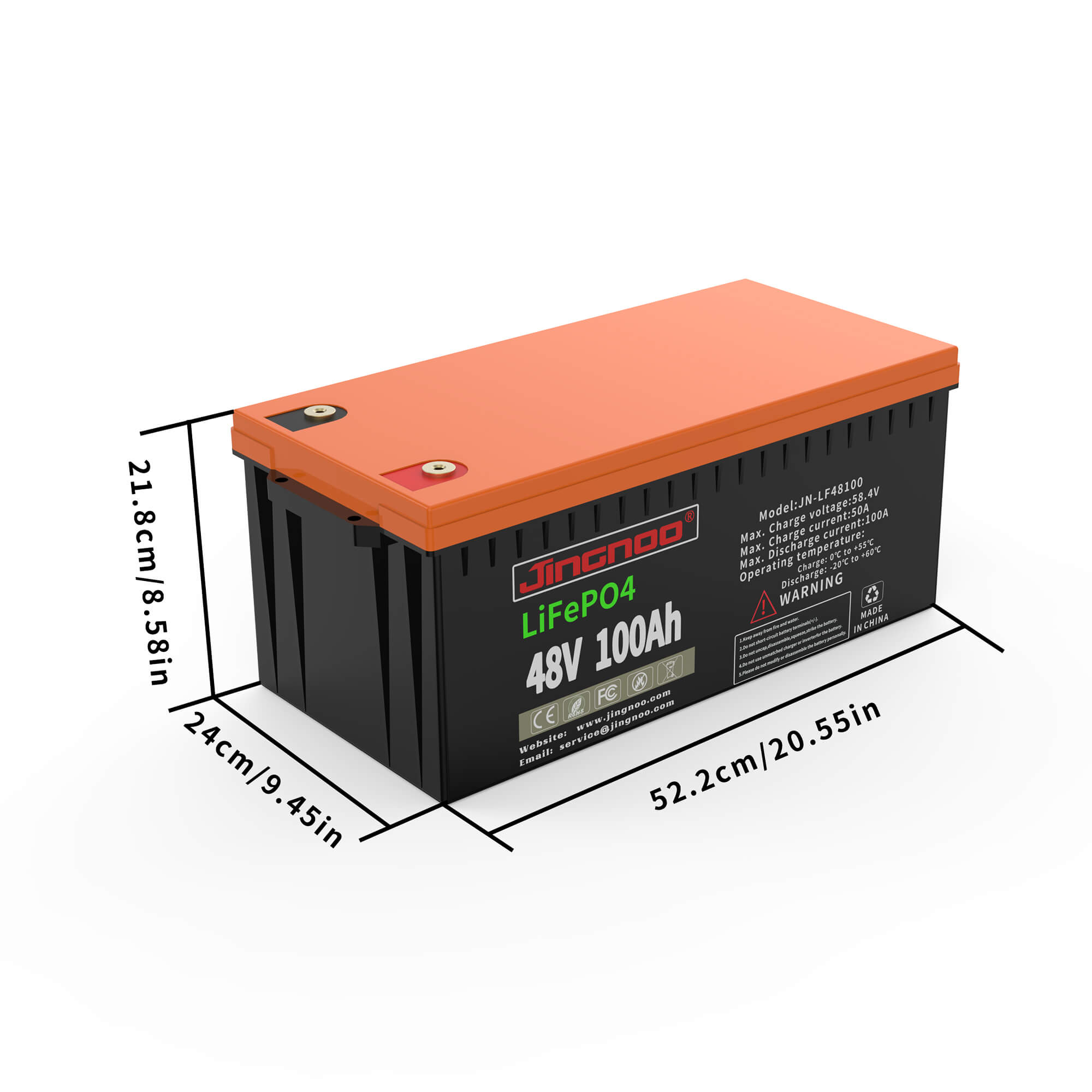 Paket Baterai 48V 100A LiFePO4 BMS Deep Cycle LFP Lithium Solar RV Marine Storage baterai li-ion