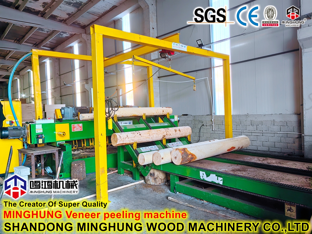 MINGHUNG Furnierdrehmaschine