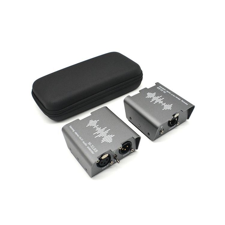 M-XLRB Dual XLR Cat5e/6 موسع صوت ستيريو هاي فاي