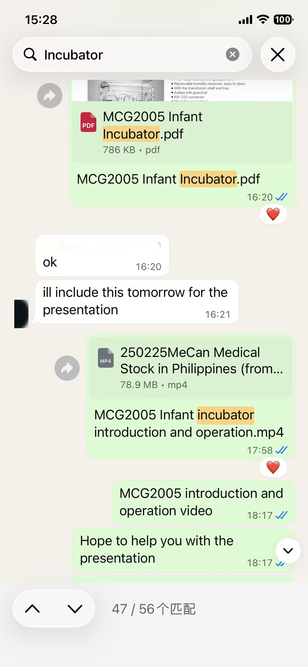MeCanMed 保育器販売キットとフィリピン代理店のマーケティング サポート。
