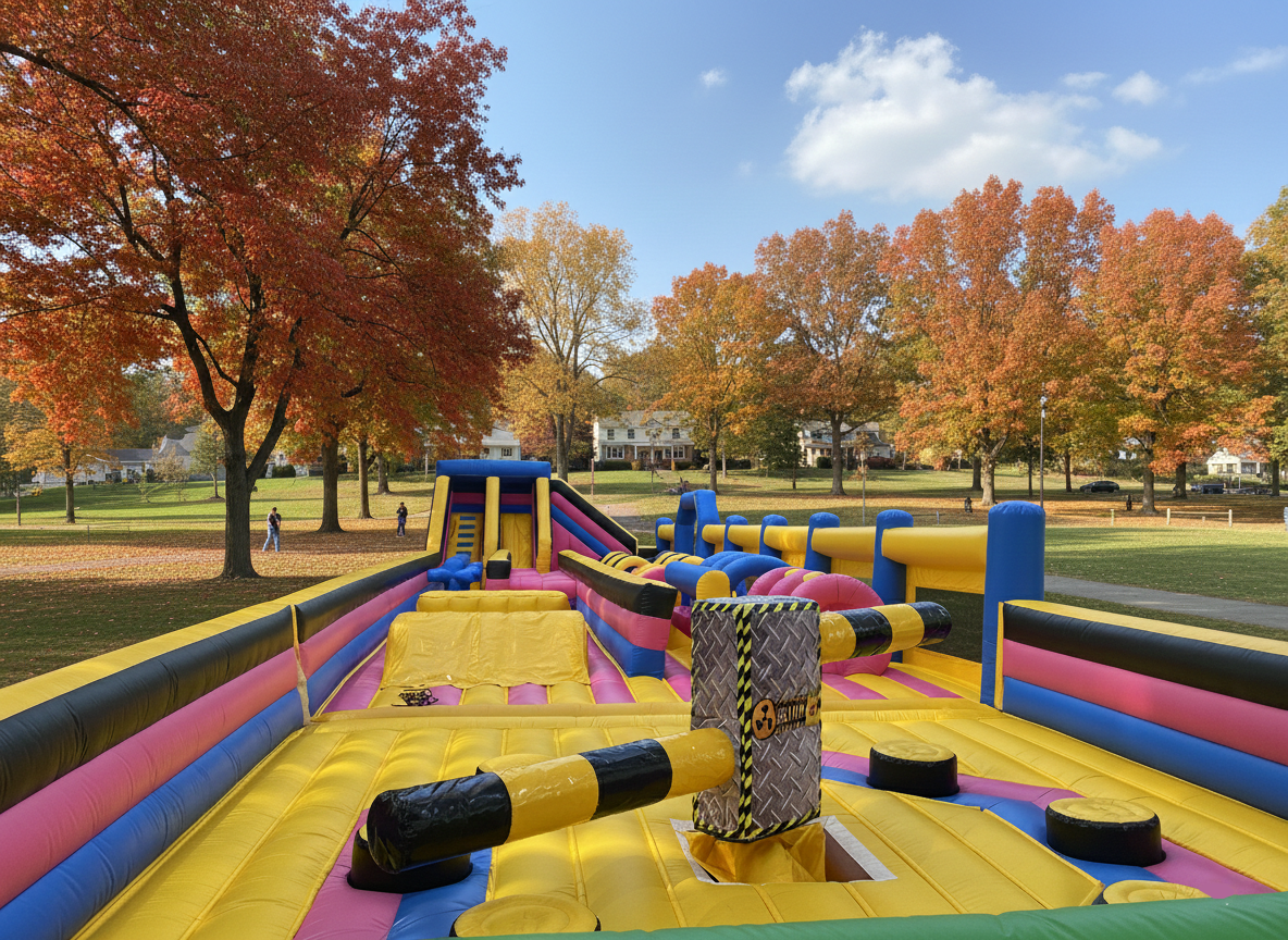 aufblasbarer Parkspielplatz