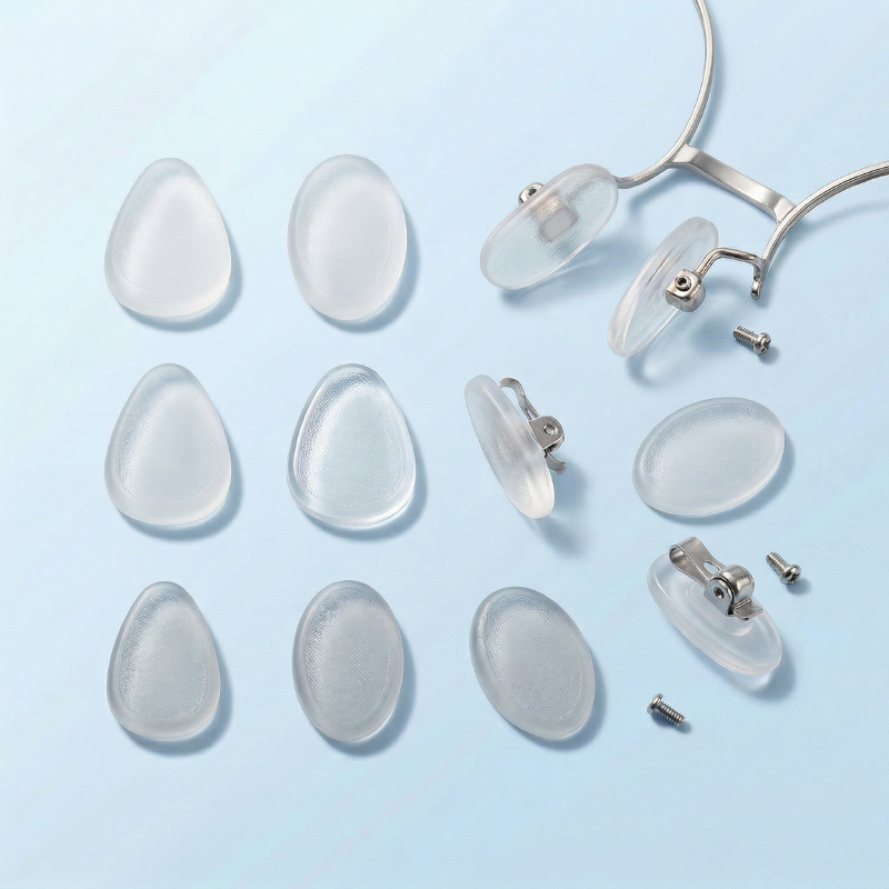 Silicone Nose Pads · Teardrop & Oval