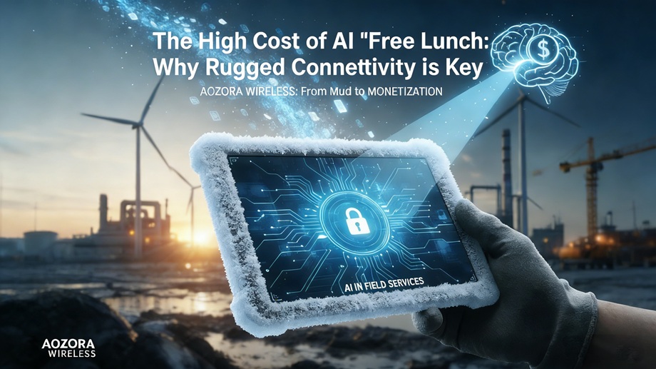 העלות הגבוהה של בינה מלאכותית 'ארוחת צהריים חינם': מדוע קישוריות קשוחה היא התספורת האמיתית בשנת 2026 | Aozora Wireless