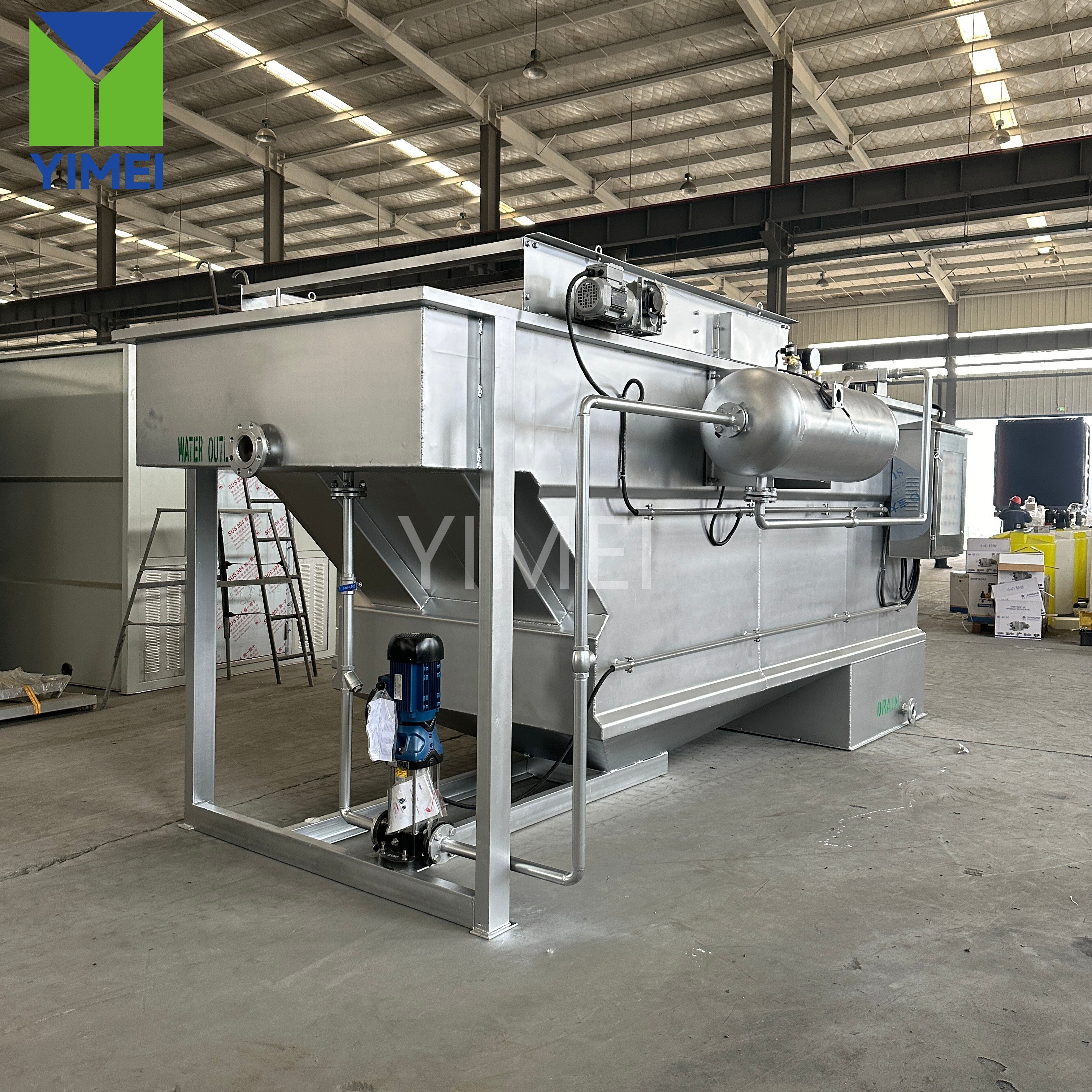 DAF chalybe systema Immaculata cum argenteis pulveris coatingis pro Pakistan project