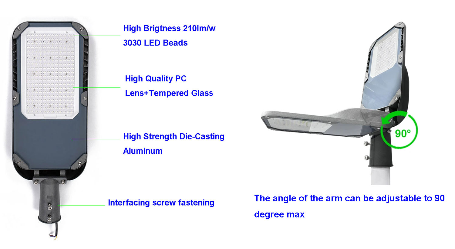 LED-Stra&szlig;enlaternen der VE-Serie