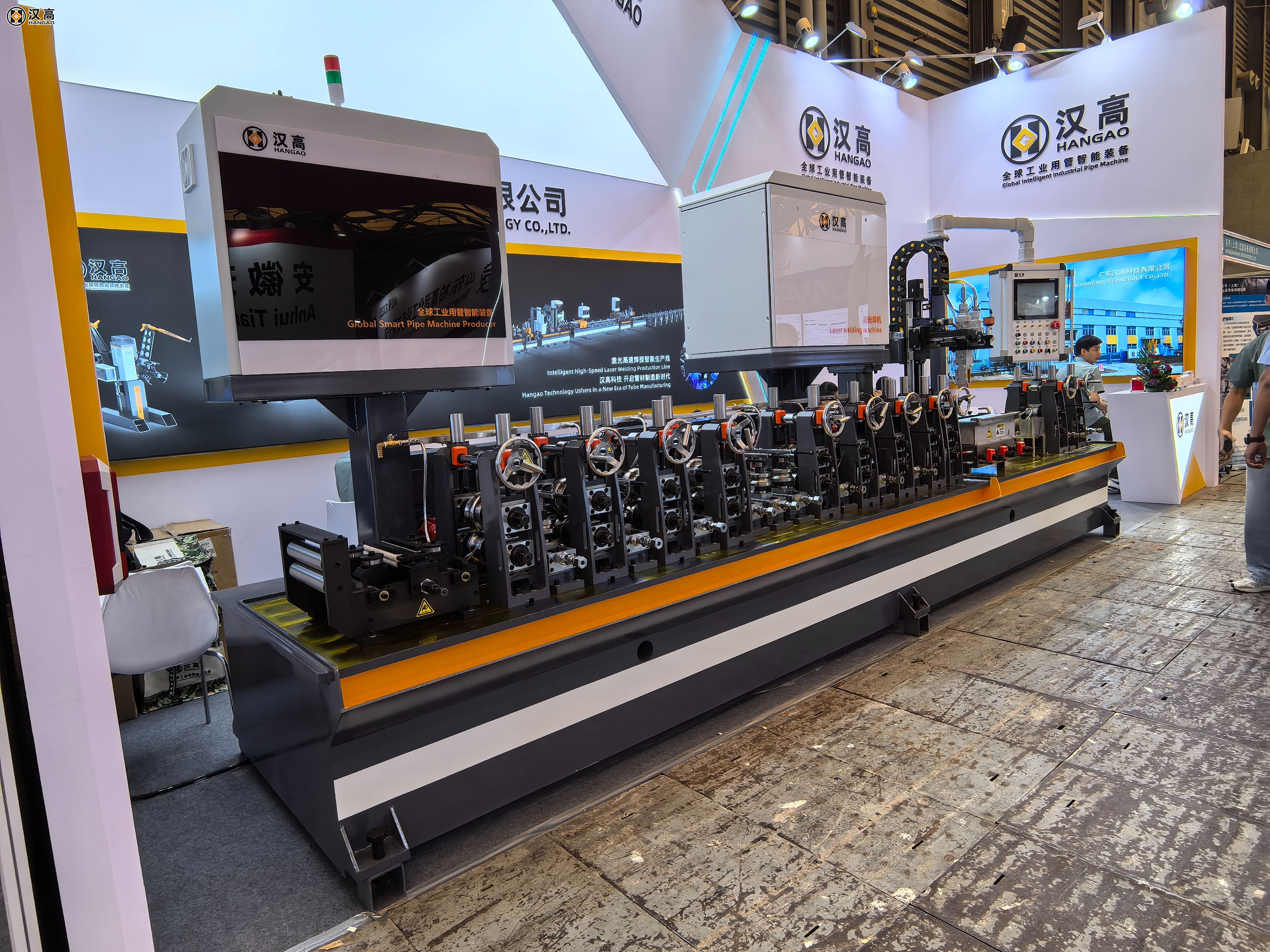 heat exchanger pipe making machine AC管制造机