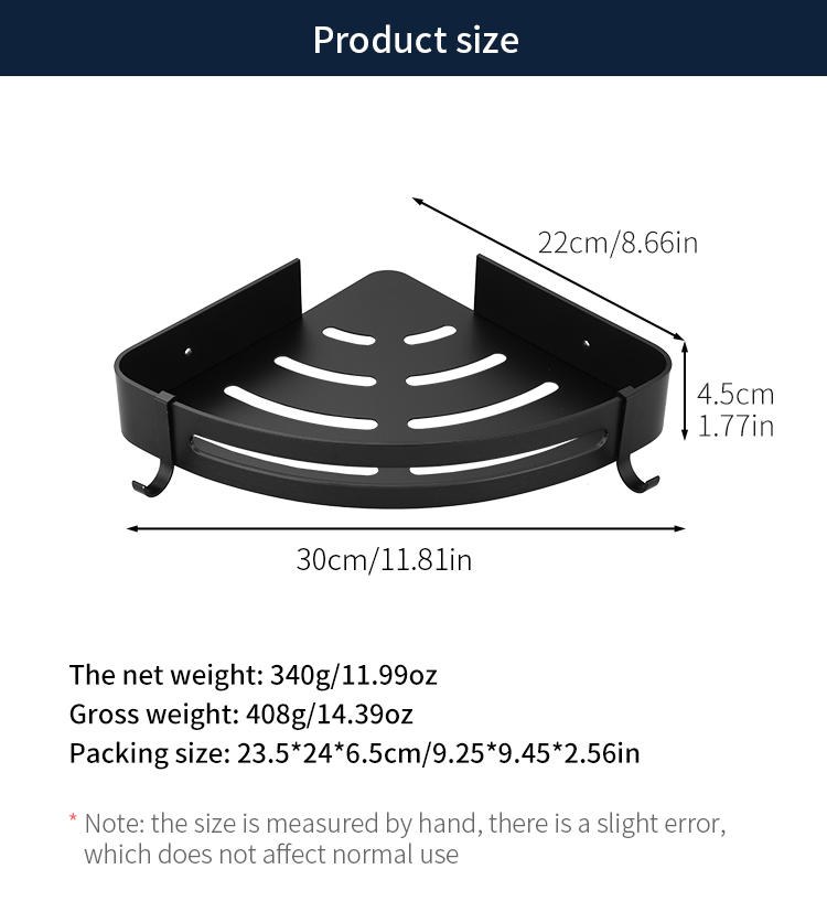 Multifunctional Wall-inenarrabilia anguli Shelf YF5309