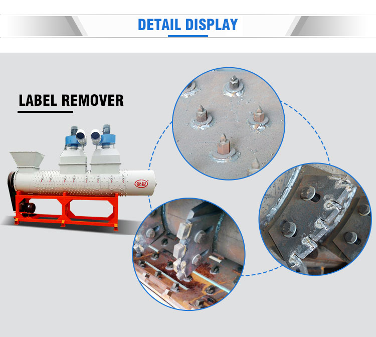 Detaljer om Label Remover Machine