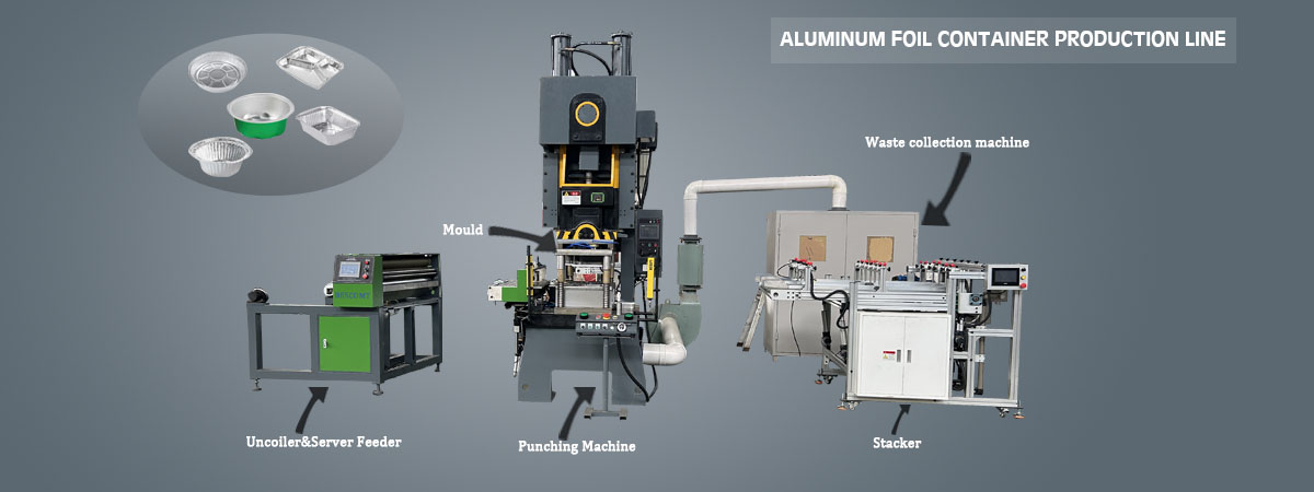makinang gumagawa ng lalagyan ng aluminum foil