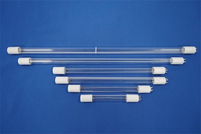 Tubo de vidrio de cuarzo para l&aacute;mpara de esterilizaci&oacute;n