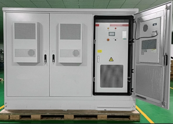Bess 100 kW LFP Lithium-Ionen-Batterie für den Außenbereich, industrielles und kommerzielles Energiespeichersystem