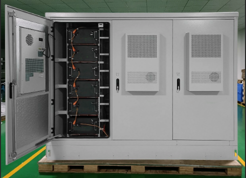 Sistema de almacenamiento de energía industrial y comercial al aire libre de la batería de ión de litio de Bess 200kw LFP