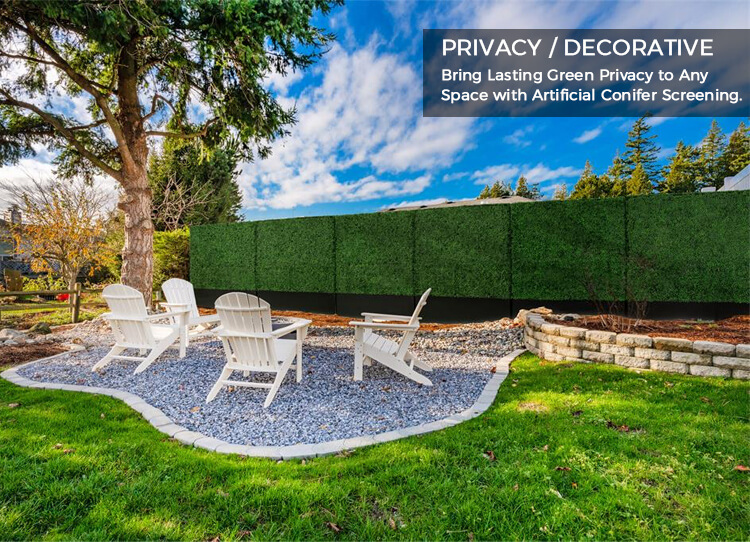 cerca de triagem de con&iacute;feras artificiais