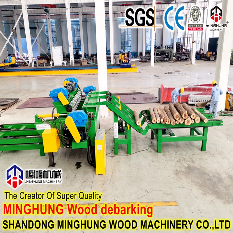 descortezador de madera