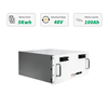 Factory Direct 48v 100ah 6000 cycli Zonne-windenergie Lithium Lifepo4-batterij