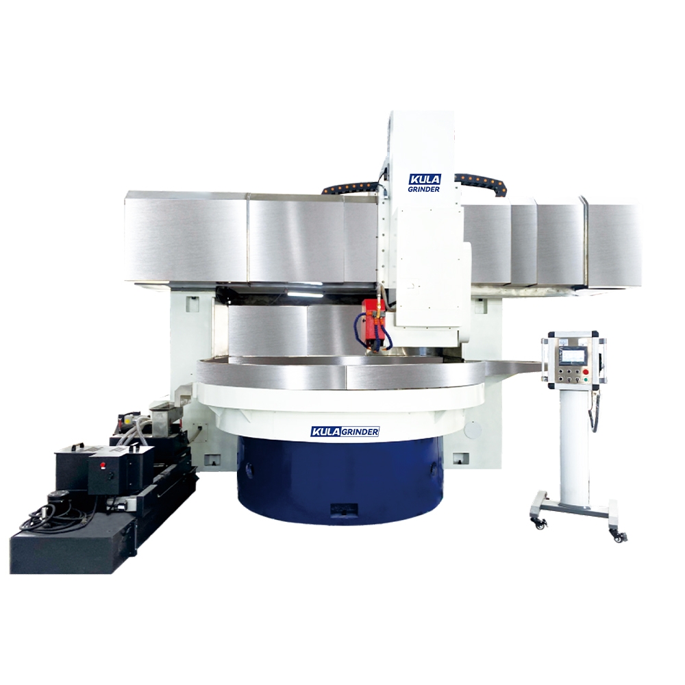 CNC overfladesliber med vandret spindel og drejebord