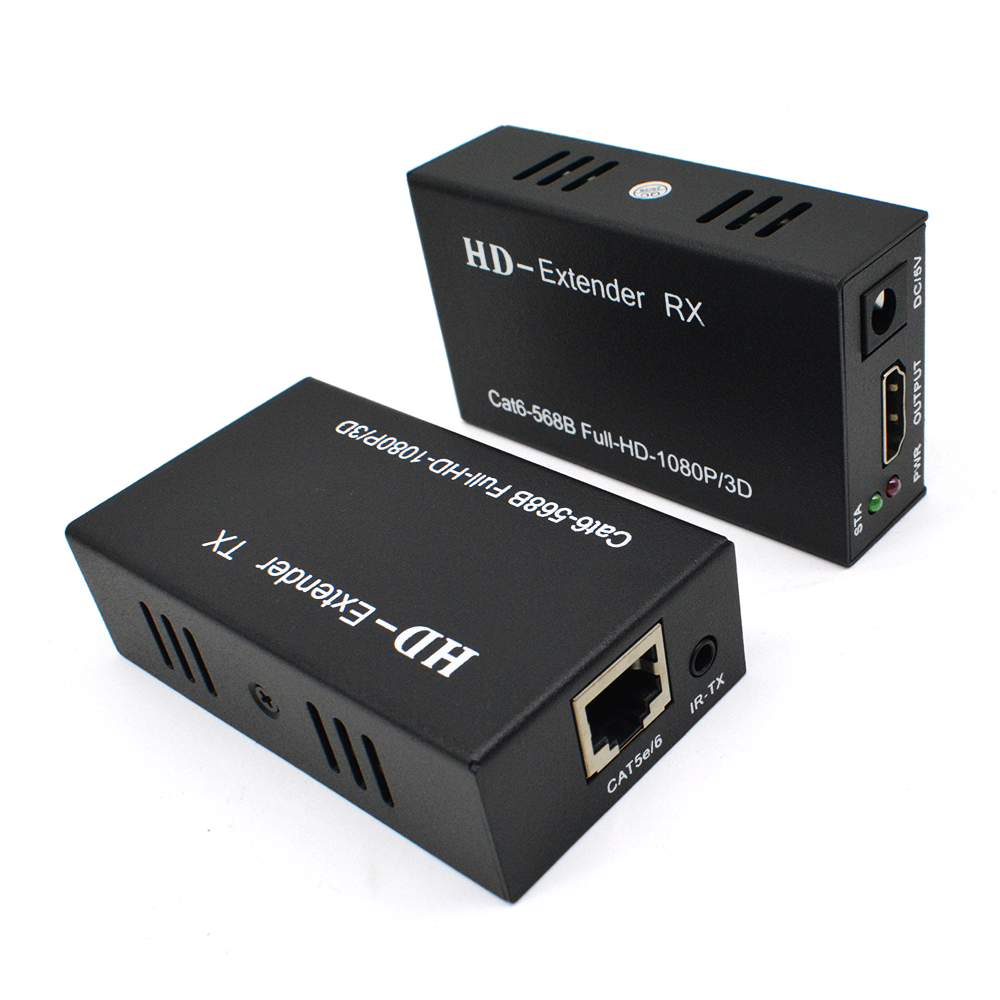 M-HD60A 1080P POC IR Cat5e/6 موسع HD