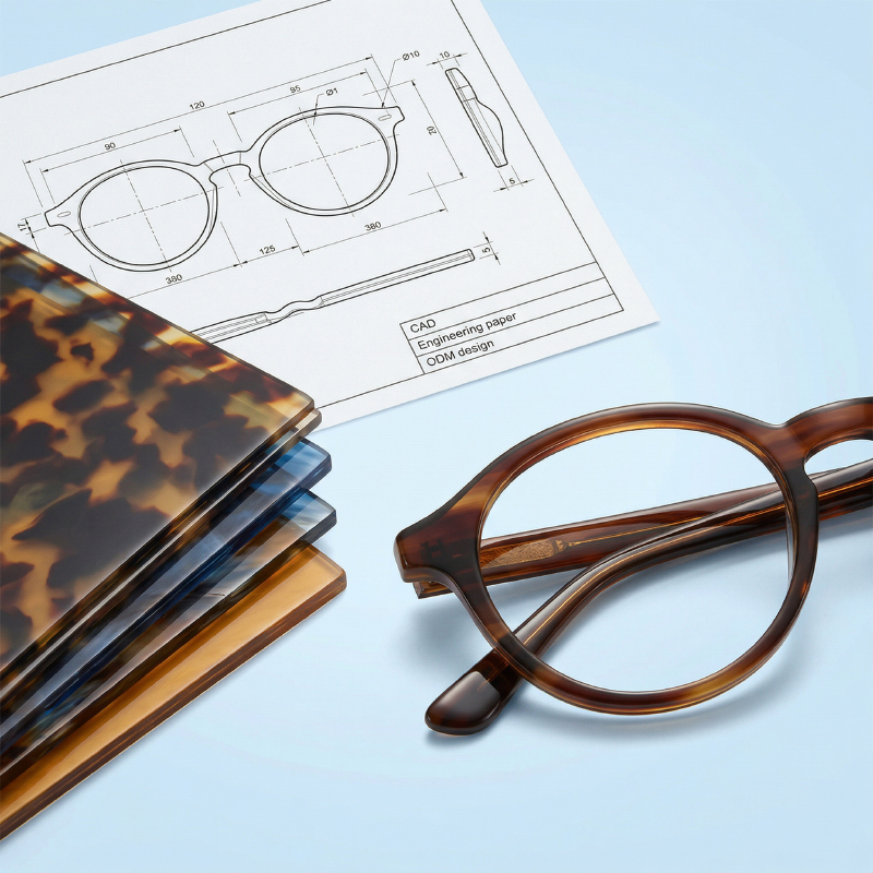 ODM · Bespoke Color Pattern · Layered Acetate