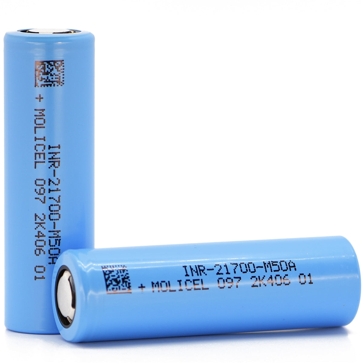 Perfecte prestaties bij lage temperaturen Molicel 21700 M50A lithiumbatterij