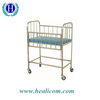 DP-BC003 مستشفى المعدات الطبية الفولاذ المقاوم للصدأ سرير الطفل