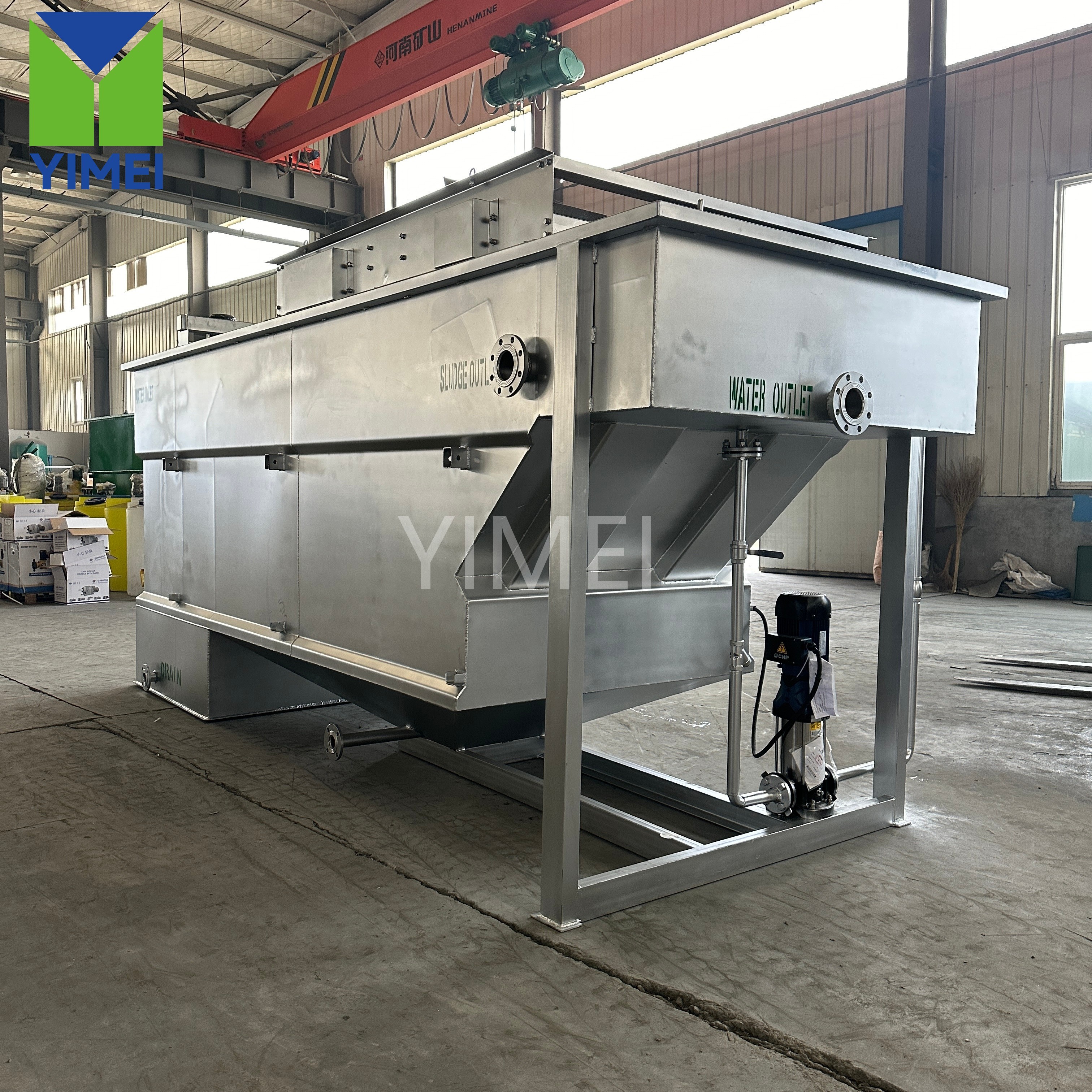 DAF chalybe systema Immaculata cum argenteis pulveris coatingis pro Pakistan project