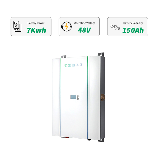 Zonne-accu voor thuis Powerwall 5KW 48V 150Ah lithium-ionbatterij