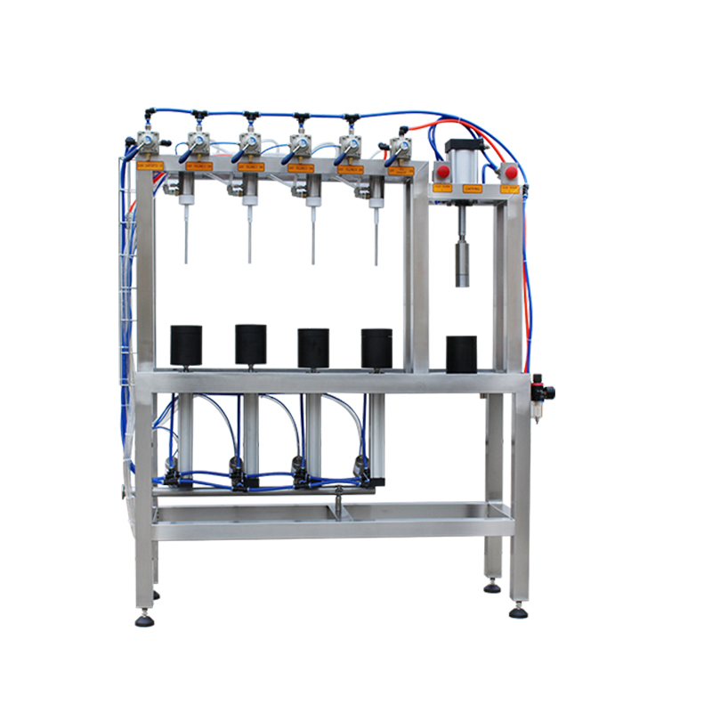 Mehrk&ouml;pfiger manueller Bierflaschenf&uuml;ller