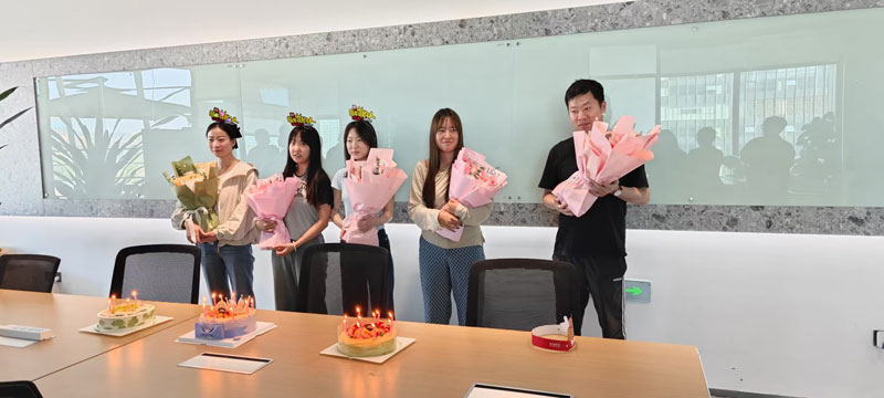 锦州健康员工生日会