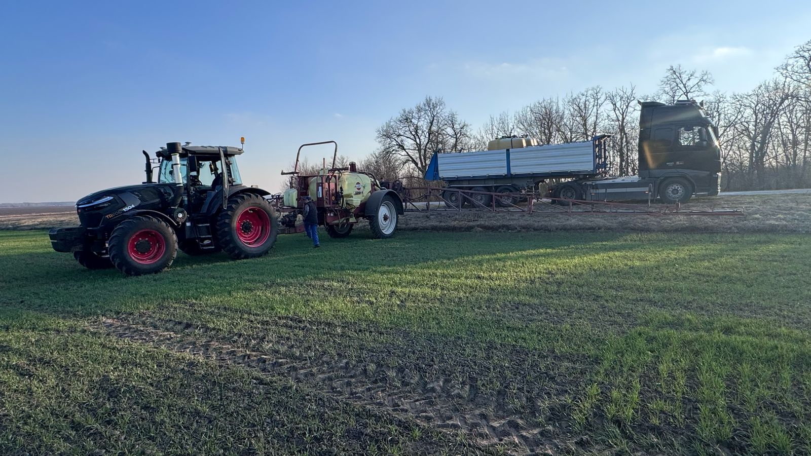 Tracteur agricole