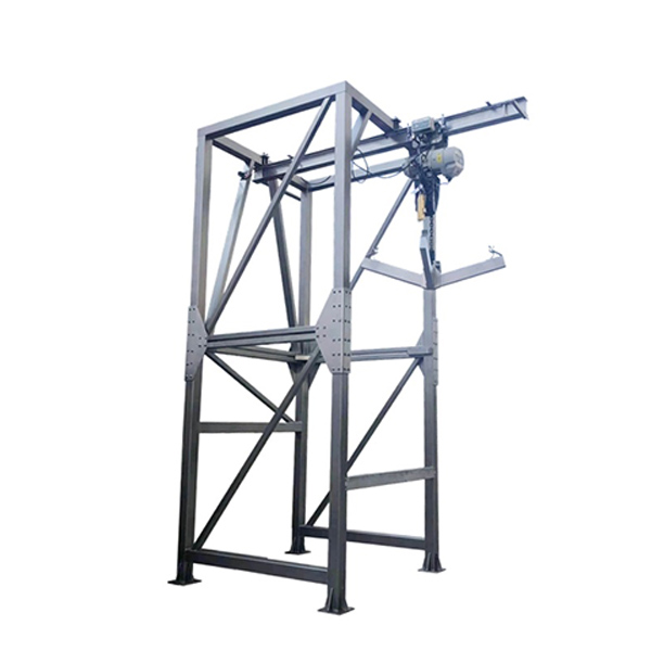 Машина разгрузки тоннажных мешков БУ-1000