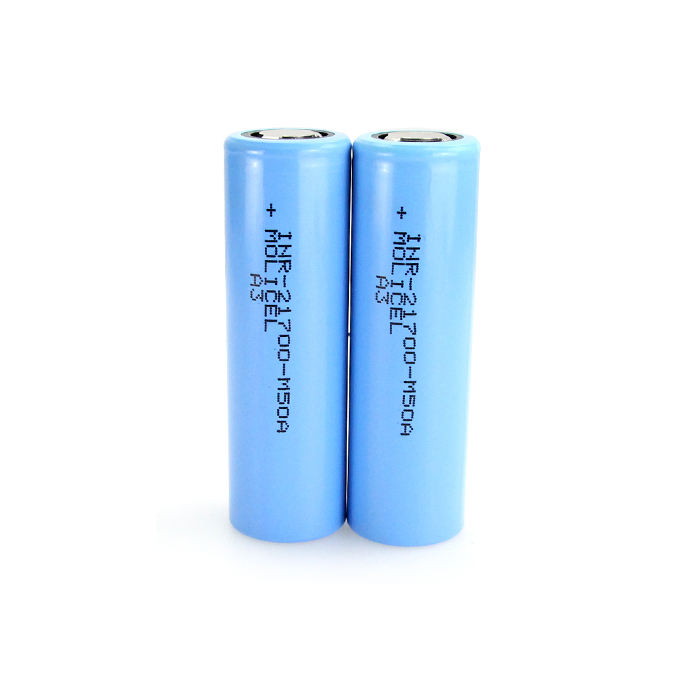 Molicel 21700 M50A Paket Baterai Penyimpanan Energi Lithium Kinerja Suhu Rendah