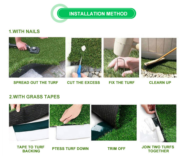 ค่าติดตั้งหญ้าเทียม