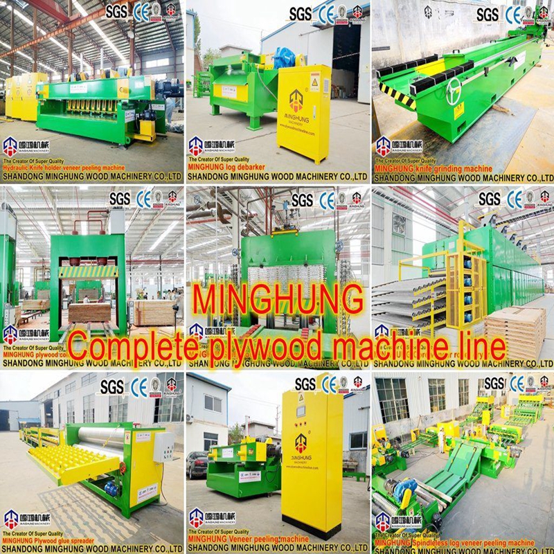 Komplette Sperrholzmaschine