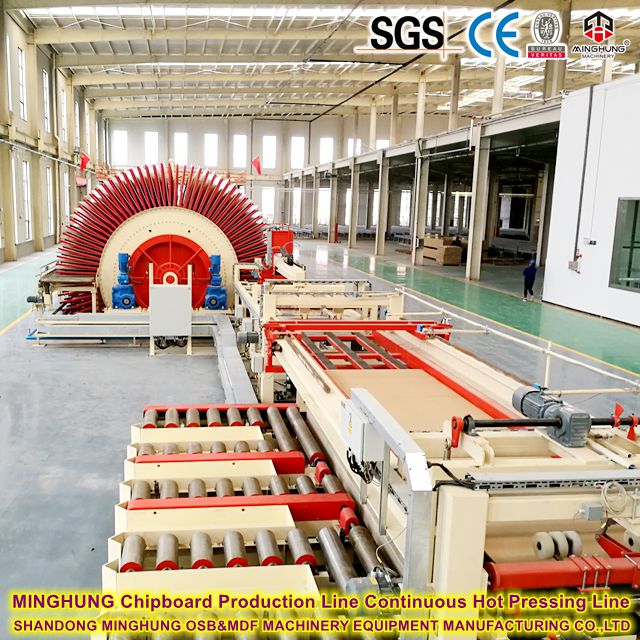 Jalur Produksi Chipboard Jalur Penekan Panas Berkelanjutan