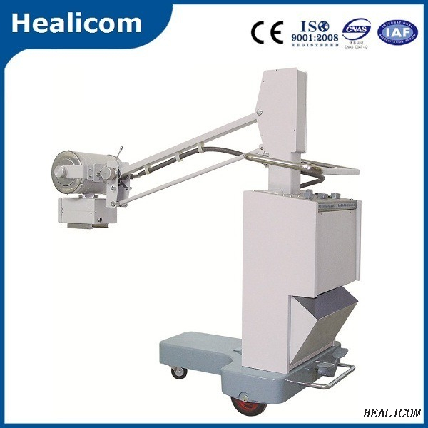 Machine mobile à haute fréquence de rayon X d'unité de rayon X de l'équipement de diagnostic médical HX-102 pour la radiographie