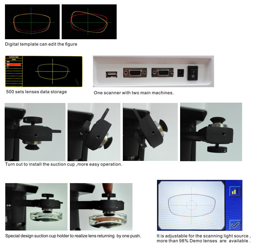 Features of Automatic Lens Edger