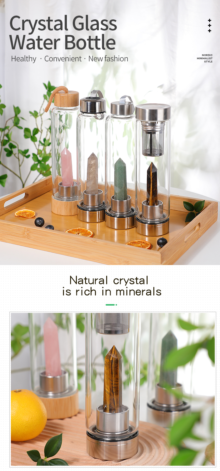 Crystal Glass ရေပုလင်း