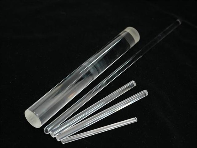 Hastes de quartzo com sensor de fibra &oacute;ptica