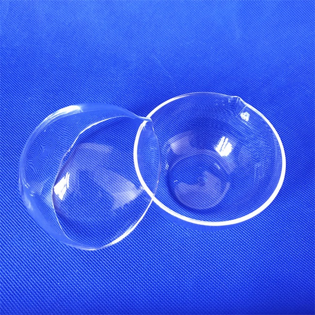 Halfgeleider kwarts glas crucibel