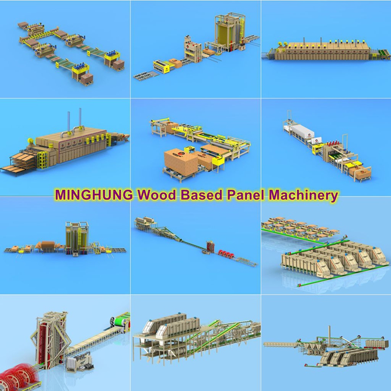 Chinese paneelmachines op houtbasis
