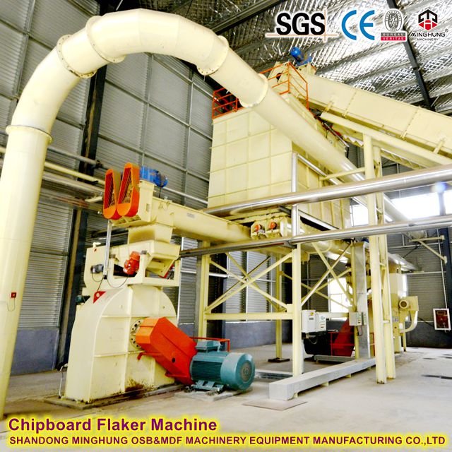 Particleboard ফ্লেকার মেশিন Particleboard Production Line.jpg এর জন্য
