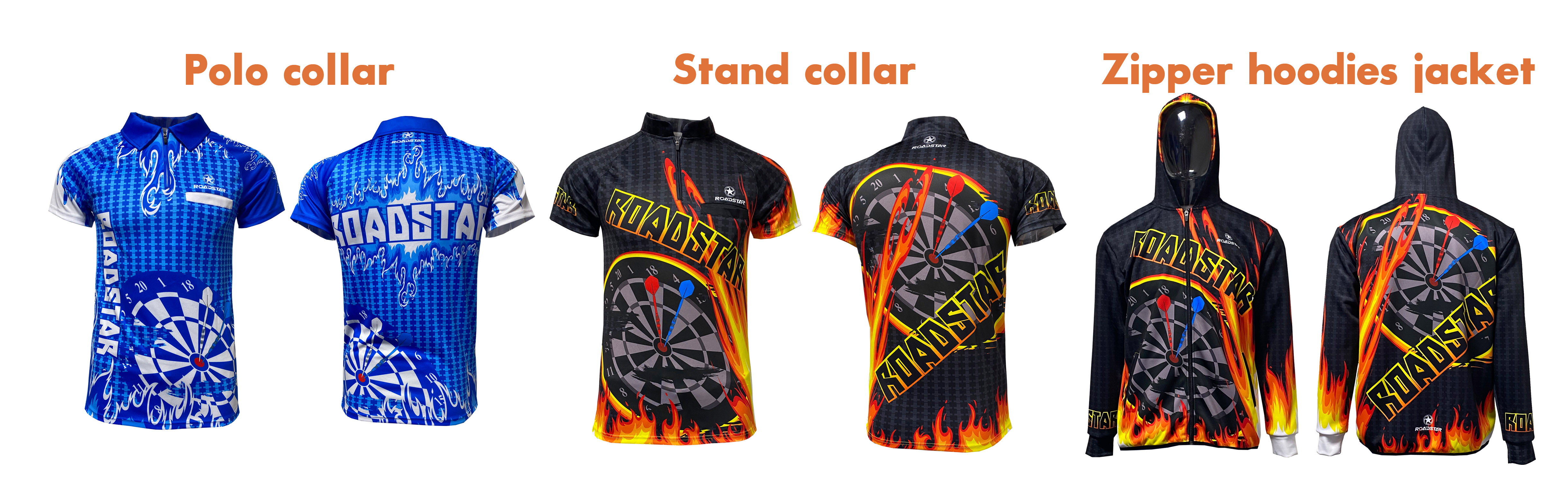 Benutzerdefiniertes Dart-Jersey-Sublimations-Dartshirt