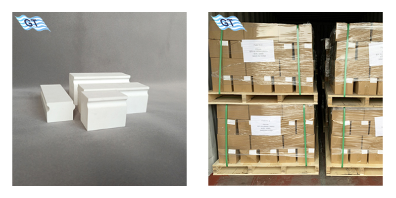 packing of Alumina Bricks for Zirconium Silicate Industry