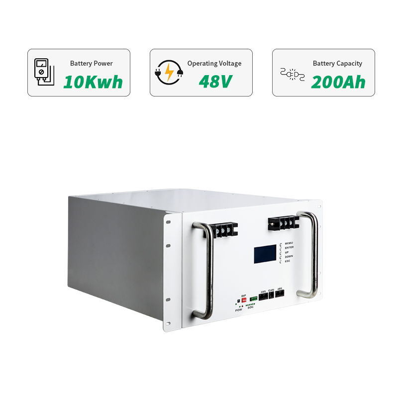 48V 100Ah lithium-ion batterij energieopslagsysteem
