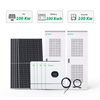 Commercieel 100KW Off Grid Tied Solar Lithium Battery Energy System