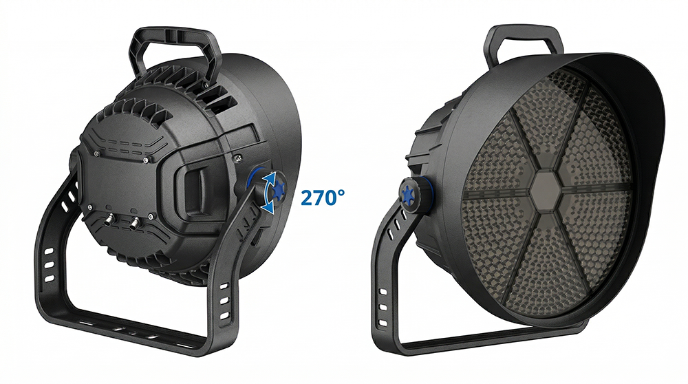 የ LED ስታዲየም የጎርፍ ብርሃን ዝርዝሮች